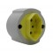 TOMADA EXTERNA 2P+T ILUMI RED 10A CZA 16510 PC 1