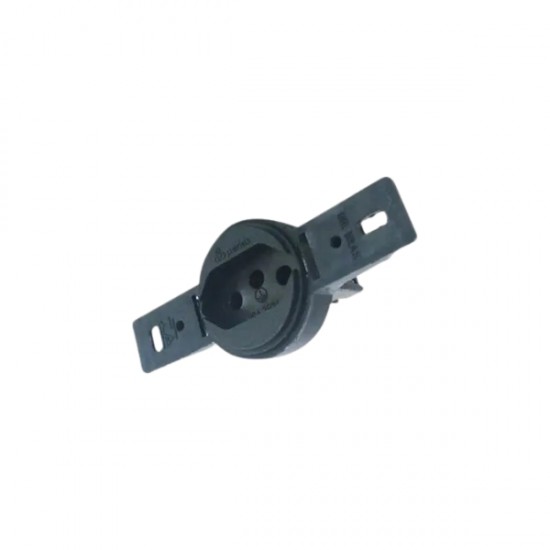 TOMADA PERLEX REDONDA 10A PT 5511PR UN 1