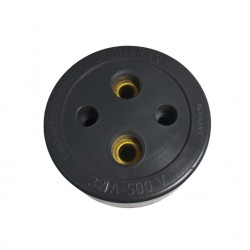 TOMADA POLARIZADA LUMIBRAS 2 X 30 A CINZA CF 1