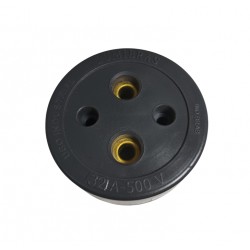 TOMADA POLARIZADA LUMIBRAS 2 X 30 A CINZA CF 1