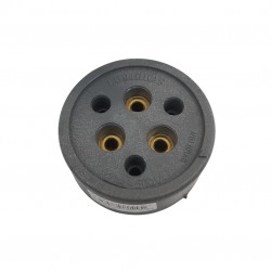 TOMADA POLARIZADA LUMIBRAS 3 X 20 A CINZA PC 1