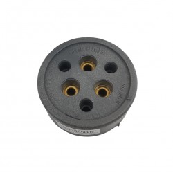 TOMADA POLARIZADA LUMIBRAS 3 X 20 A CINZA PC 1