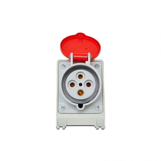 TOMADA SOB NEWKON 3P+T 32A 380V VM 4206 6H PC 1