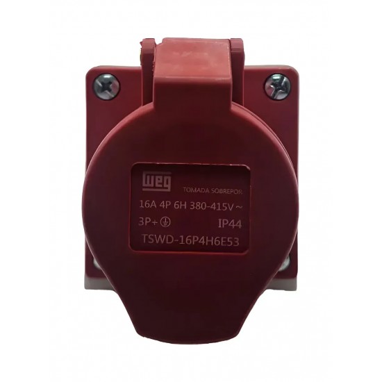 TOMADA SOB WEG 4P 16A VM 380-440V TSWD-16P4H6E53 PC 1
