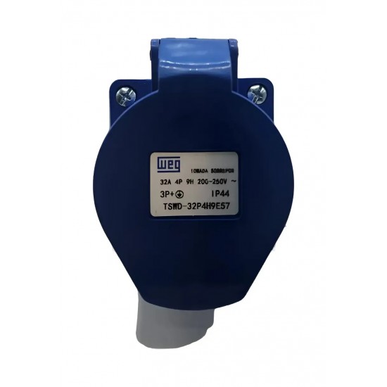 TOMADA SOB WEG 4P 32A AZ 200-250V TSWD-32P4H9E57 PC 1