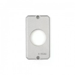 TRAMONTINA PLACA 1 TOMADA REDONDA 1/2 3/4 PC 1