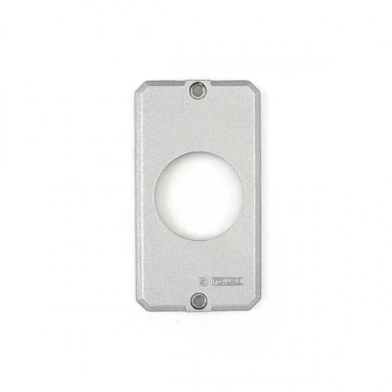TRAMONTINA PLACA 1 TOMADA REDONDA 1/2 3/4 PC 1