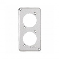 TRAMONTINA PLACA 2 TOMADAS 1 PC 1