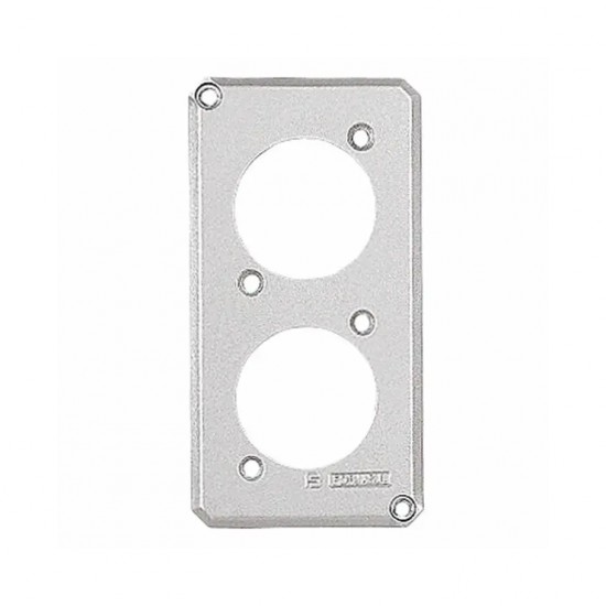 TRAMONTINA PLACA 2 TOMADAS 1 PC 1
