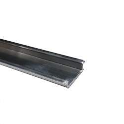 TRILHO P/DISJ LISO DIN 0,20 MTS BAIXO ALUMINIO PC 1