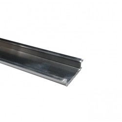 TRILHO P/DISJ LISO DIN 0,20 MTS BAIXO ALUMINIO PC 1