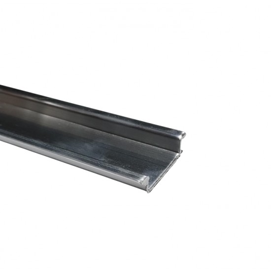 TRILHO P/DISJ LISO DIN 0,20 MTS BAIXO ALUMINIO PC 1