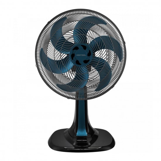 VENTILADOR MESA VENTISOL TURBO 6P 40CM 127V AZ PC 1