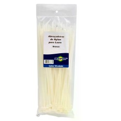 ABRACADEIRA NYLON BRASFORT 4,8 X 400 MM BR C/100 PCTE 1