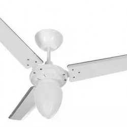 VENTILADOR TETO TRAMONTANA BC 3P 220V TRANSPARENTE PC 1