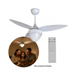 VENTILADOR TETO VENTISOL AIRES CONTROLE BC BIV PC 1