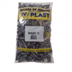 BUCHA FIXACAO IVPLAST 12 C/ 250 PCTE 1