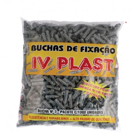 BUCHA FIXACAO IVPLAST/USAF 07 C/1000 PCTE 1