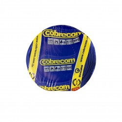 CABO FLEX COBRECOM  2,50 MM C/100M AZUL ESCU RL 1