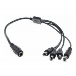 CABO ADAPTADOR P/CFTV YASIN 4 SAIDAS UN 1