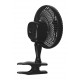 VENTILADOR MESA VENTISOL 20CM 220V BLACK BASE/GARR PC 1