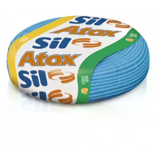 CABO ATOX SIL  6,00 MM AZUL RL 1