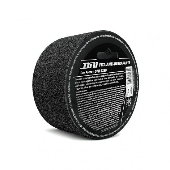 FITA ANTIDERRAPANTE DNI 50MMX5M PRETO UN 1