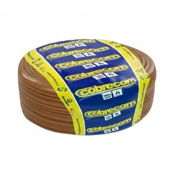 CABO FLEX COBRECOM  1,50 MM C/ 50M MARROM RL 1