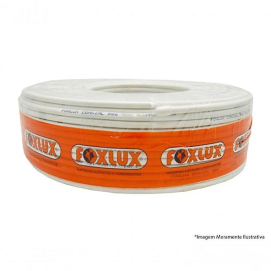 CABO COAXIAL FOXLUX 59/47 BCO 100M 66.03 RL 1