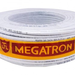 CABO COAXIAL MEGATRON 06/67 100M BCO RL 1