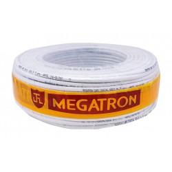 CABO COAXIAL MEGATRON 06/67 100M BCO RL 1