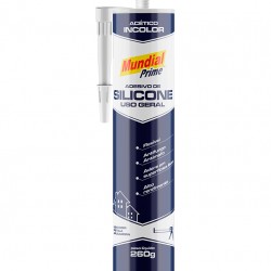 ADESIVO DE SILICONE MUNDIAL PRIME ACET 260G INCOL UN 1