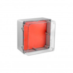 QUADRO COMANDO IP68 ROHDBOX 300X300X200 TRANSP CZ PC 1