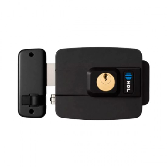 FECHADURA HDL C-90 REVERS FX STD PRETA 03.141 PC 1