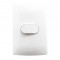 CJ PIAL VIVA C/P 1 INT SIMPLES 10A HORIZ PVC2110B PC 1