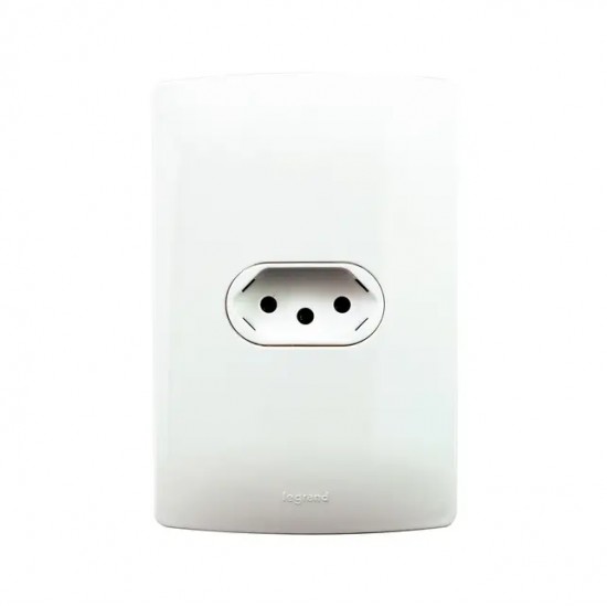 CJ PIAL VIVA C/P 1 TOMADA 10A PVC3160BC PC 1