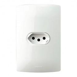 CJ PIAL VIVA C/P 1 TOMADA 20A PVC3161BC PC 1