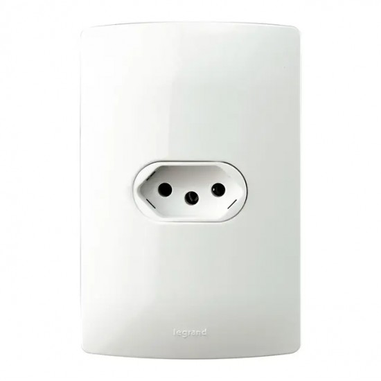 CJ PIAL VIVA C/P 1 TOMADA 20A PVC3161BC PC 1