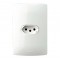 CJ PIAL VIVA C/P 1 TOMADA 20A PVC3161BC PC 1