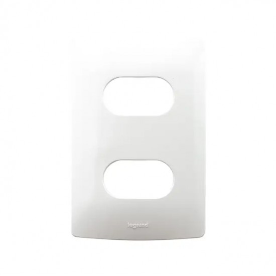 PLACA PIAL VIVA 4X2 2POSTOS SEPAR PV1102BC PC 1