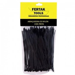 ABRACADEIRA NYLON FERTAK 2,5 X 150 MM PT C/100 PCTE 1
