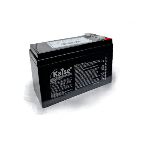 BATERIA SELADA KAISE 12V 7AH TERMINAL F1 K1270 PC 1