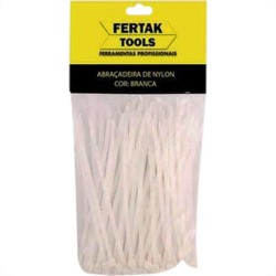 ABRACADEIRA NYLON FERTAK 3,5 X 140 MM BR C/100 PCTE 1