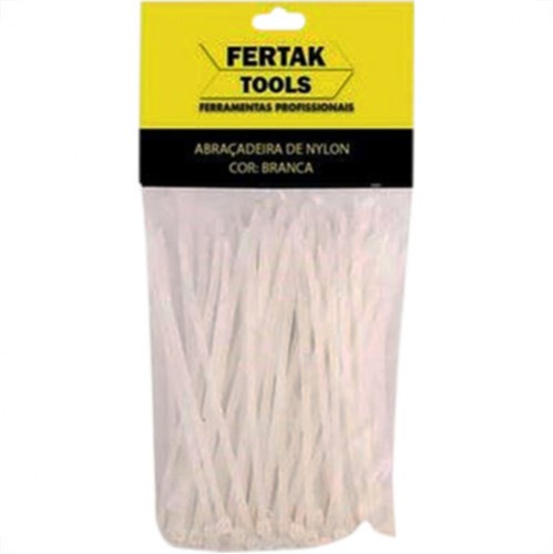 ABRACADEIRA NYLON FERTAK 3,5 X 280 MM BR C/100 PCTE 1