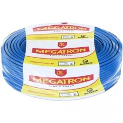 CABO FLEX MEGAMAX  4,00 MM AZUL RL 1