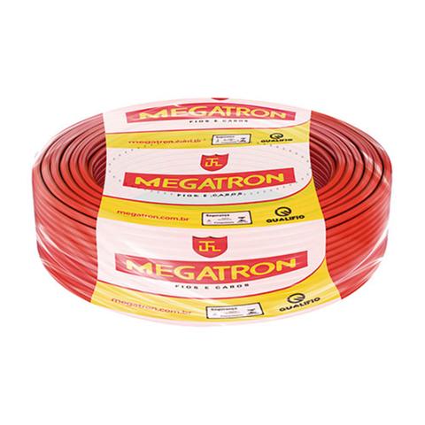 CABO FLEX MEGAMAX  4,00 MM VERMELHO RL 1