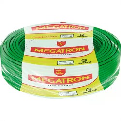 CABO FLEX MEGAMAX  6,00 MM VERDE RL 1