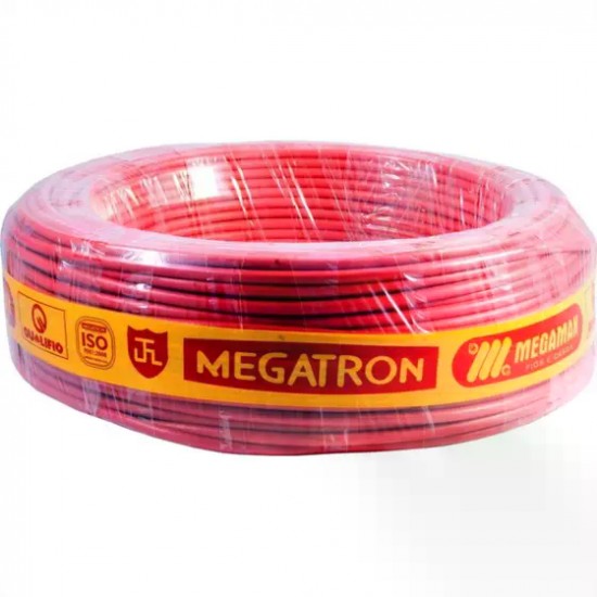 CABO FLEX MEGAMAX 10,00 MM VERMELHO RL 1
