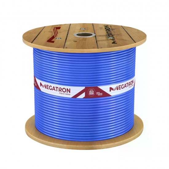 CABO FLEX MEGAMAX 35,00 MM AZUL BOBINA  RL 1