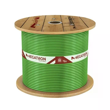 CABO FLEX MEGAMAX 35,00 MM VERDE BOBINA RL 1